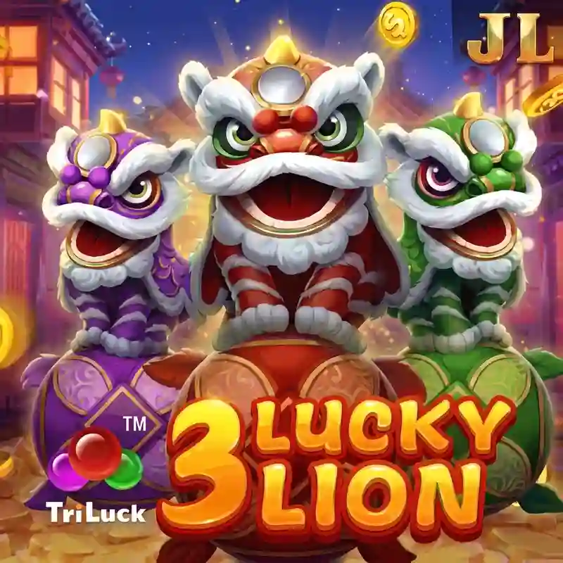 Permainan 3 Lucky Lion di melbet apk download